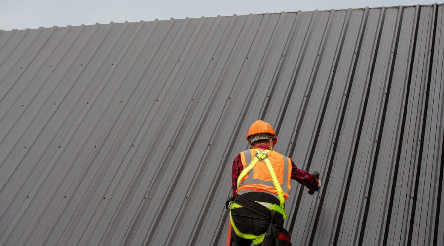 Professional metal roof installation services in Brownsville, MN